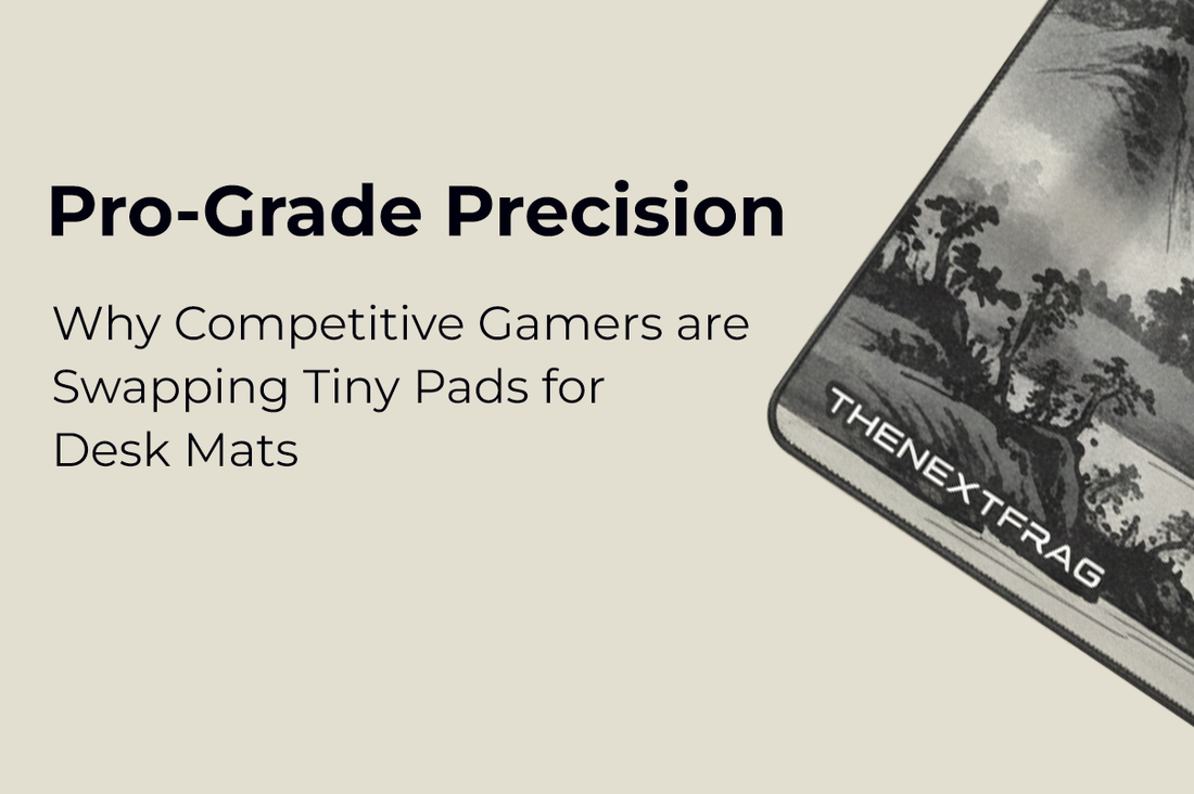 Pro-Grade Precision: Why Competitive Gamers are Swapping Tiny Pads for Desk Mats