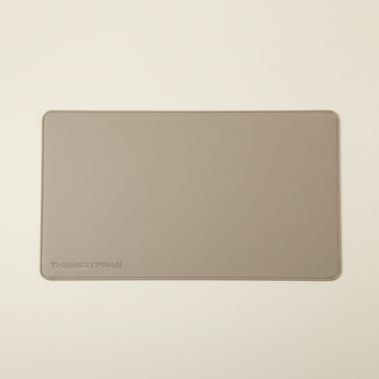 TheNextFrag - The "Essentials" Leather Desk Mat | Stone Taupe