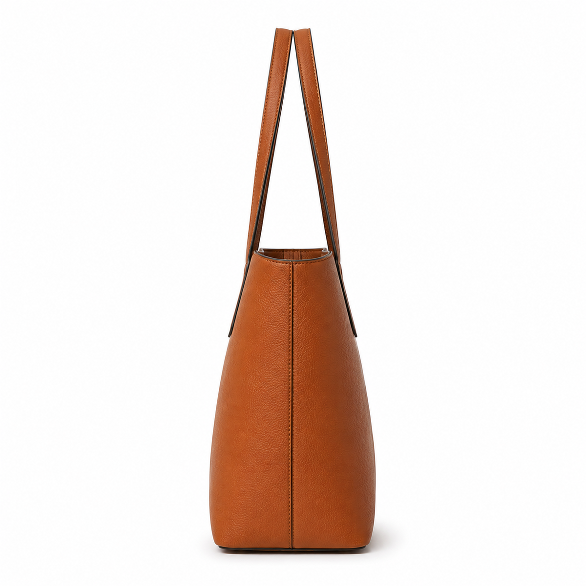 thenextfrag Classic Shoulder Tote Bag – Cognac Brown