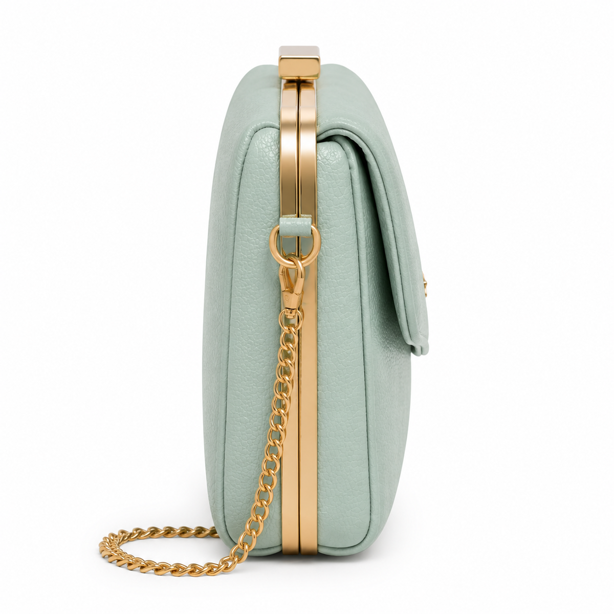 thenextfrag Framed Envelope Clutch – Mint Green